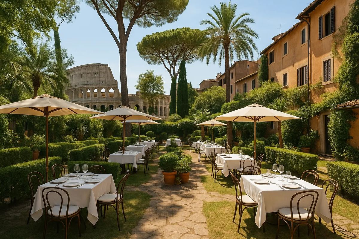 ristorante con giardino Roma 2025